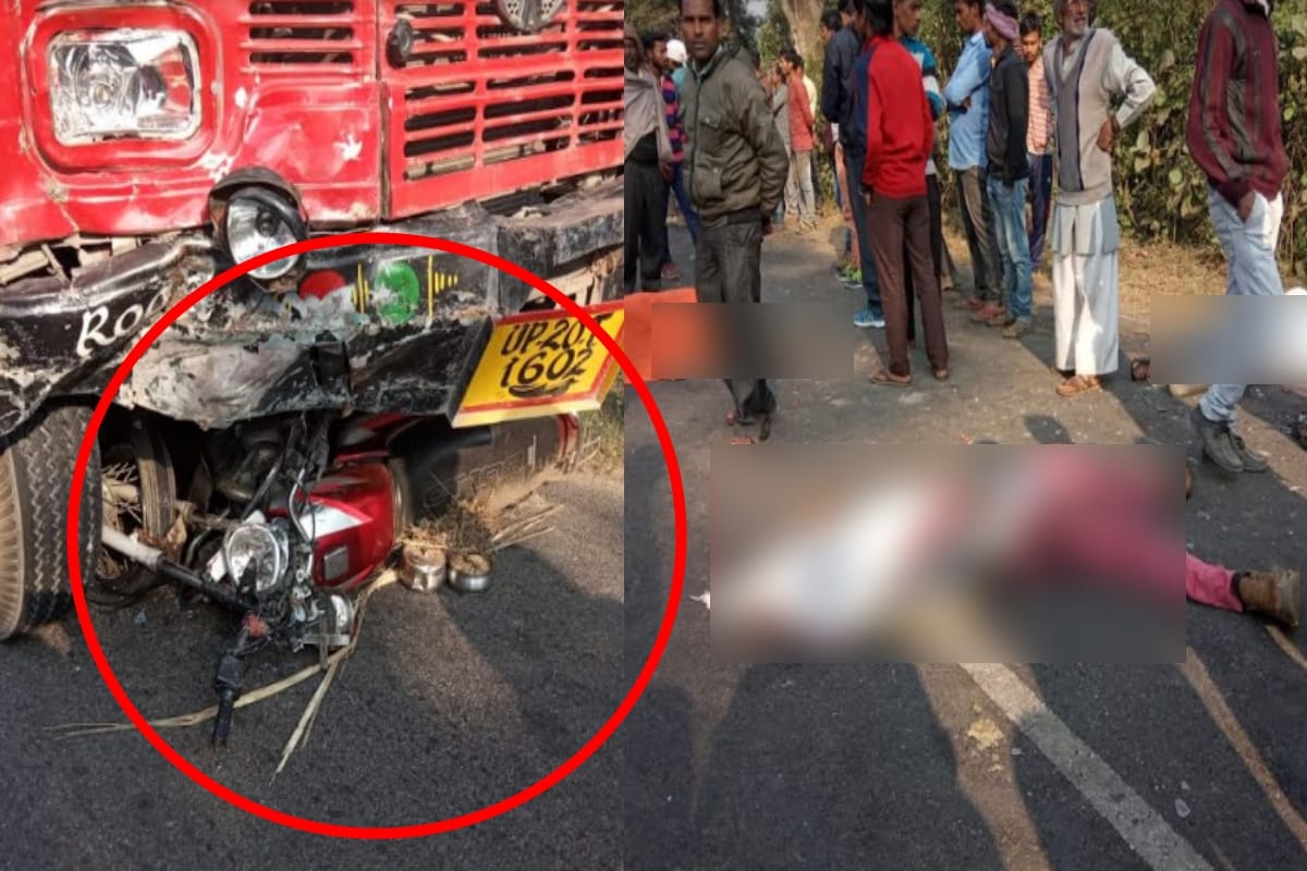 three brother died in a road accident in bijnor up