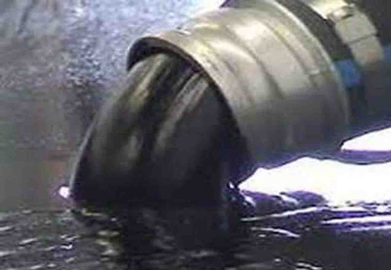 Deep boring started on the signal of petroleum products