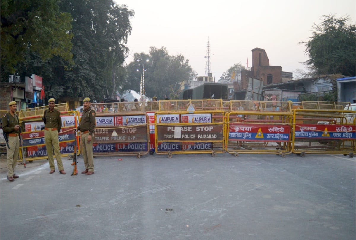 High alert in UP Intelligence agencies deployed in Ayodhya and surrounding districts
