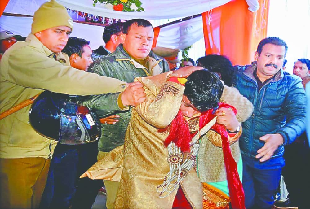Groom Beaten by first Wife on his second Marriage 