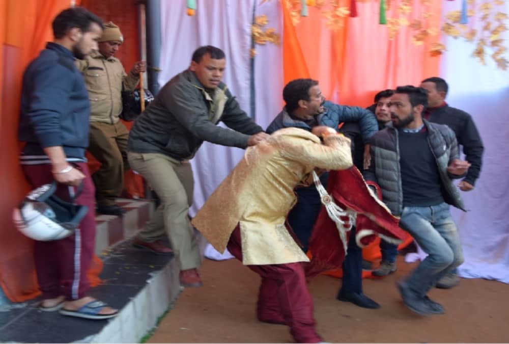 Groom Beaten by first Wife on his second Marriage 