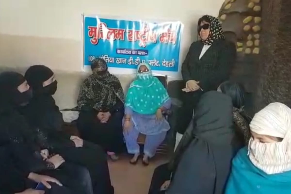 Muslim women in meerut comes ahead on ayodhya ram mandir issue