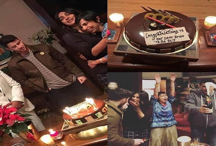 Before Priyanka Chopra wedding with Nick Jonas The Sky is Pink team party with bride to be