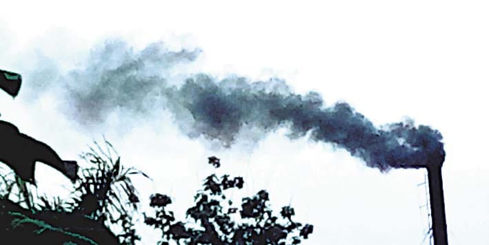 pollution of factory in bilaspur