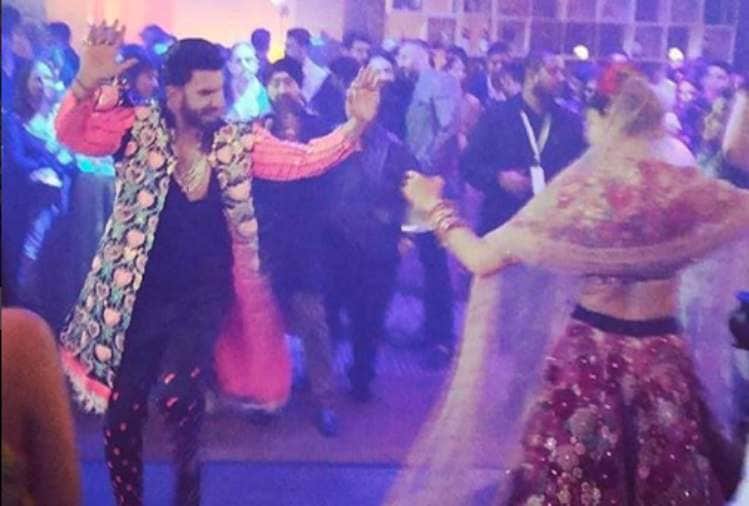 deepika padukone and ranveer singh dj night party deepveer dancing video viral