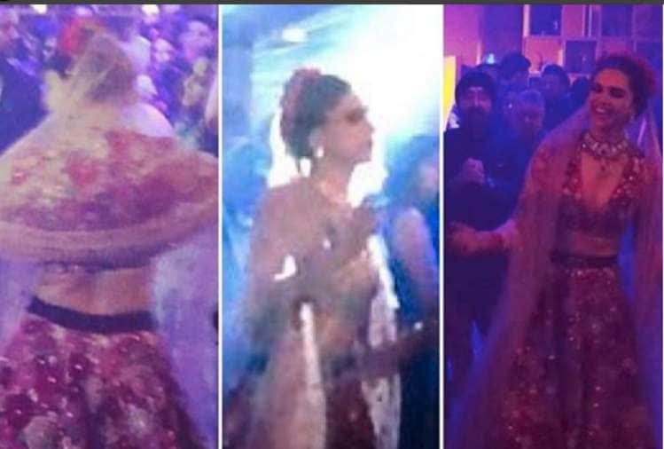 deepika padukone and ranveer singh dj night party deepveer dancing video viral