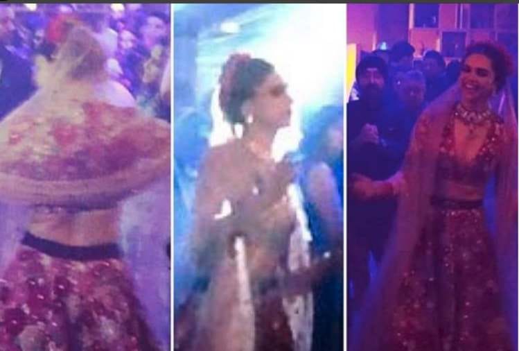 deepika padukone and ranveer singh dj night party deepveer dancing video viral