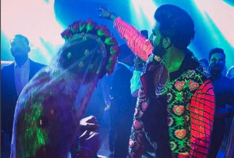 ranveer singh sister ritika bhavnani dance on dj night party deepika padukone