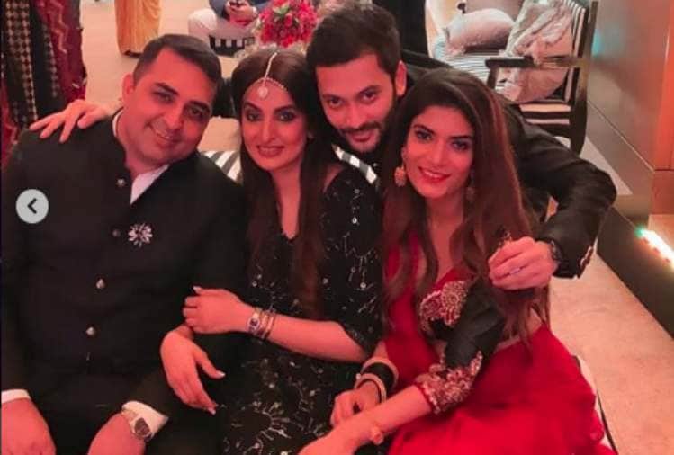 ranveer singh sister ritika bhavnani dance on dj night party deepika padukone