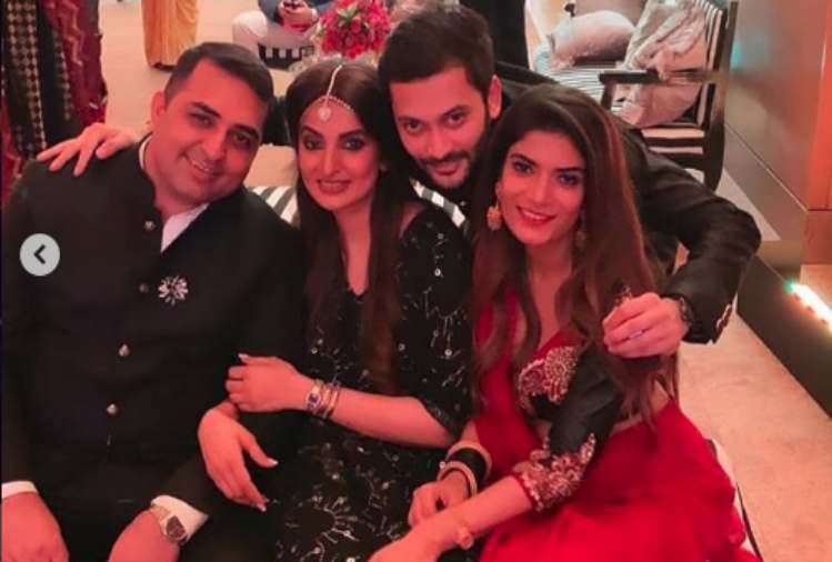 ranveer singh sister ritika bhavnani dance on dj night party deepika padukone