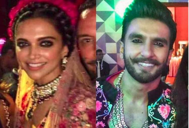 deepika padukone and ranveer singh romantic dance video at wedding party