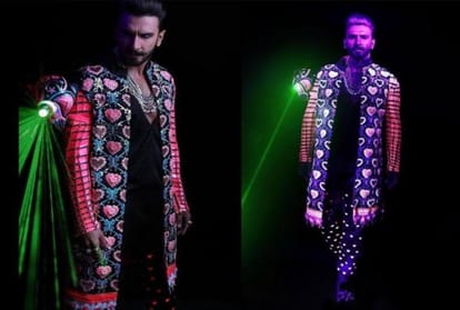 ranveer singh wedding bash look