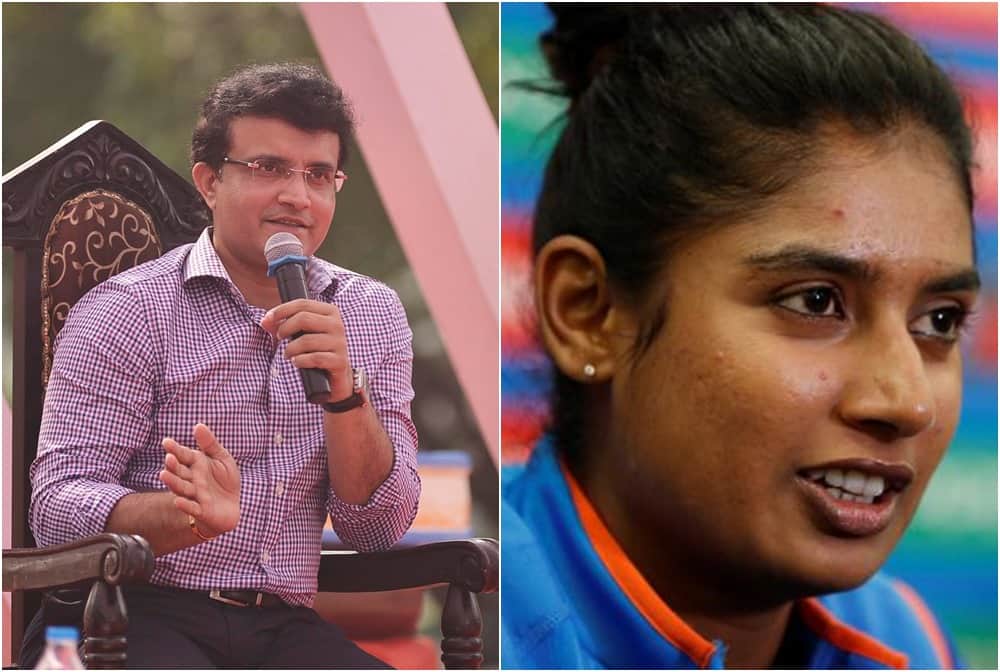 Sourav Ganguly says I too was dropped at my peak Like Mithali Raj 