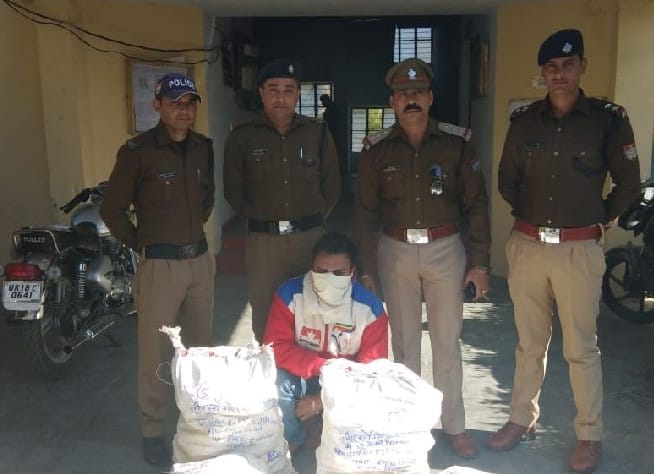 Unauthorized liquor was being brought from Haryana