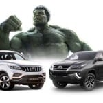 Mahindra alturas vs toyota fortuner