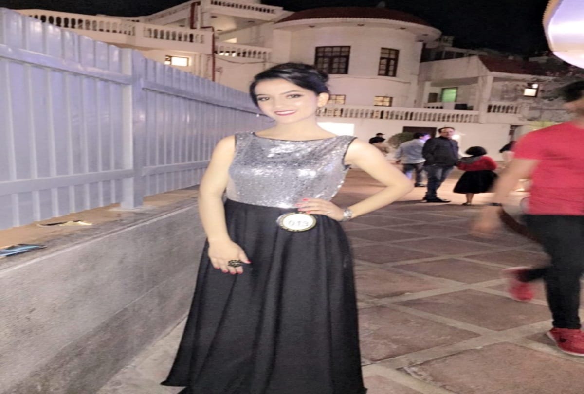 Anjani of himachal won the title of Global Miss India Elegant