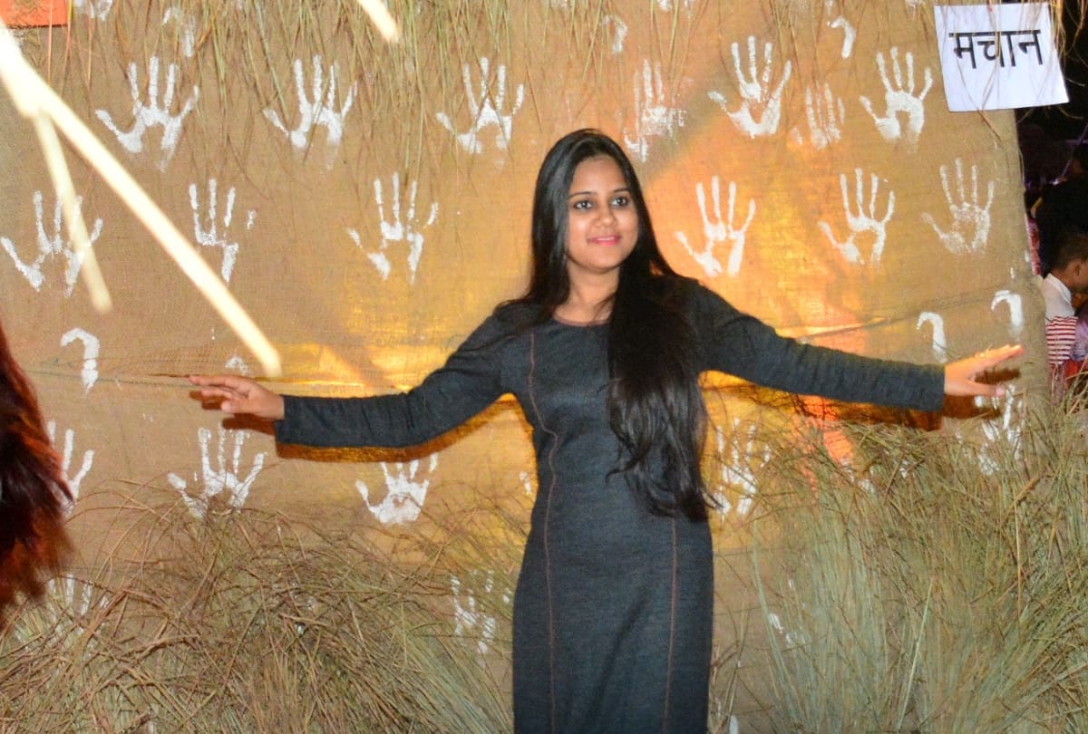 atal gaon attracts people in lucknow mahotsav