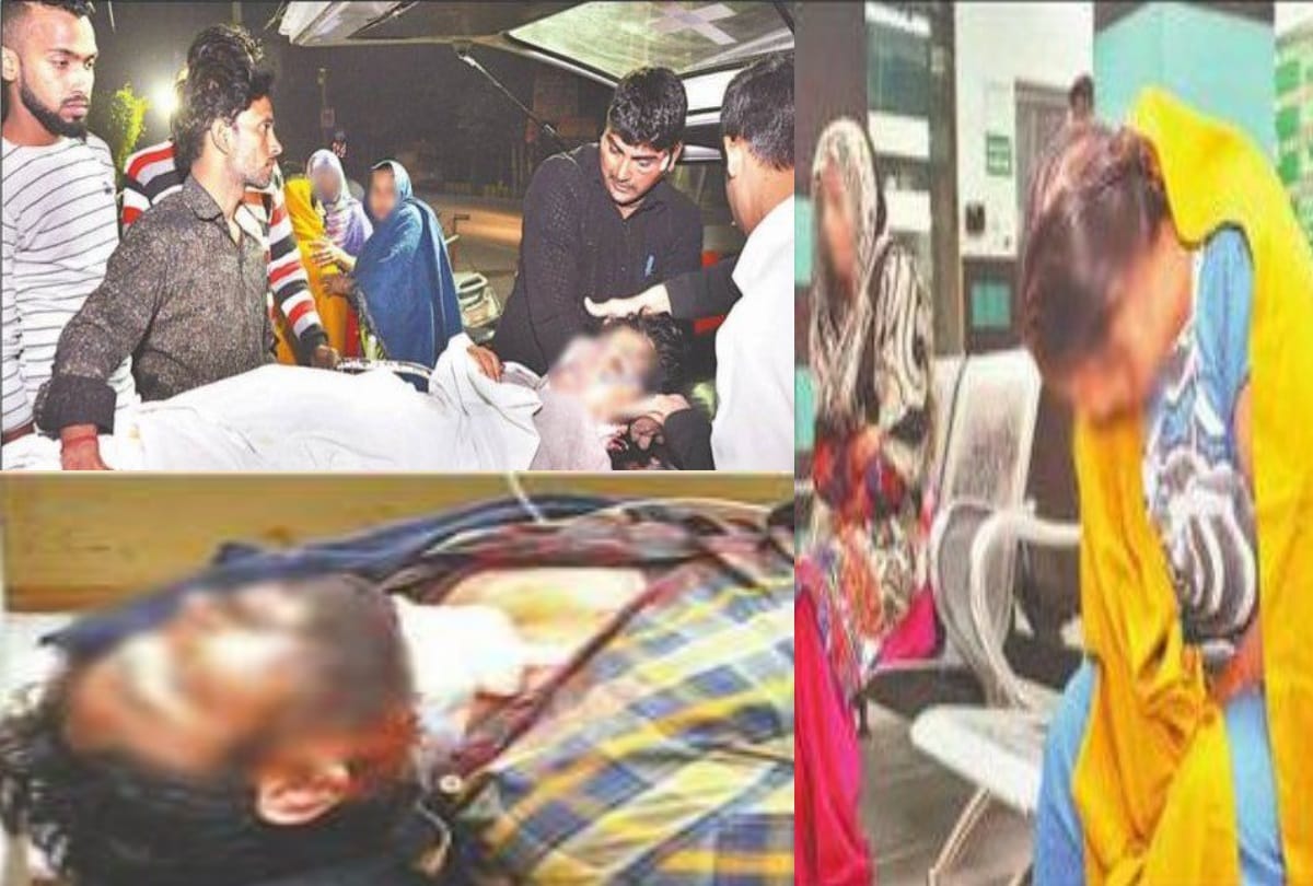 man stabs girl many times with knife and screw driver, then cut his own throat in ghaziabad