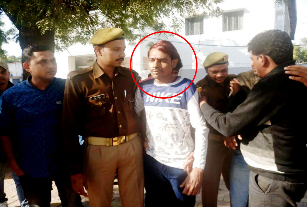man arrested for weapons stolen from police station in agra