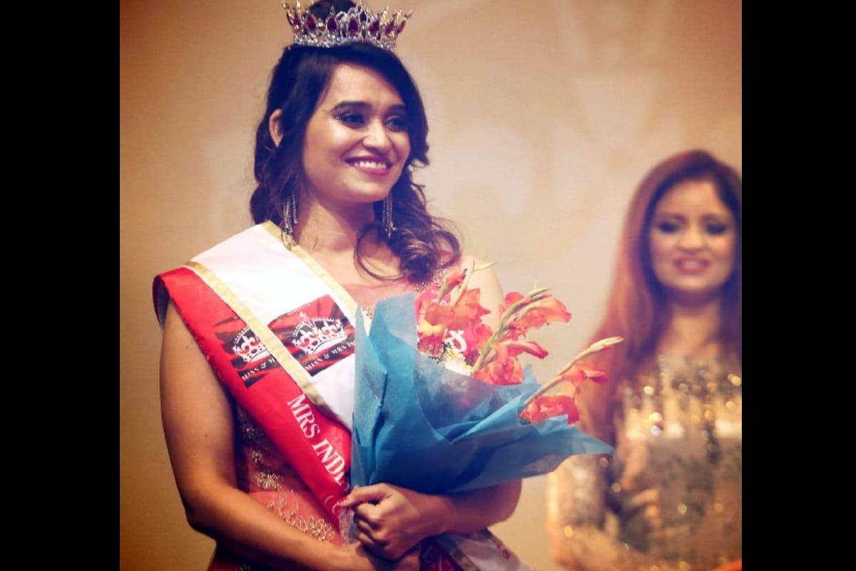 जिले की तनुश्री त्यागी बनीं मिसेज इंडिया क्लाक्सिक 2018 की उपविजेता