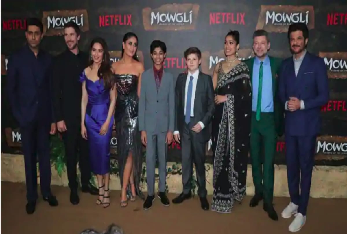 Kareena Madhuri Dixit Anil Kapoor and Abhishek give their voice in Mowgli Legend of the Jungle
