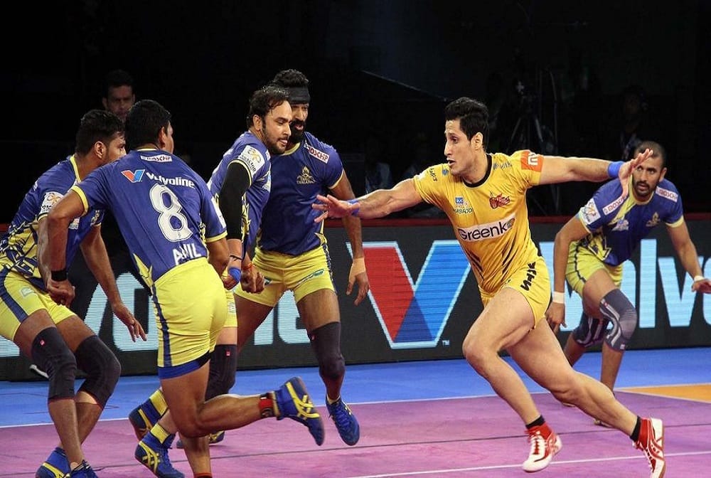 Tamil Thalaivas beat Telugu Titans by 31-25 in pro kabaddi 2018