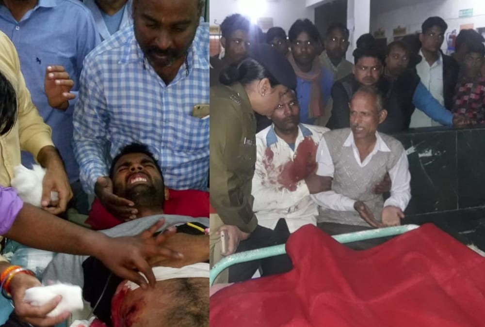 A man get shot in sultanpur while asking for lift.