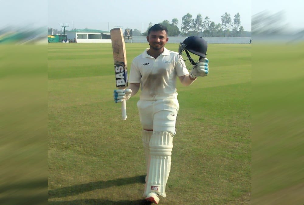 Cooch Behar Trophy 2018 Cricketer avnish play Triple century and make history