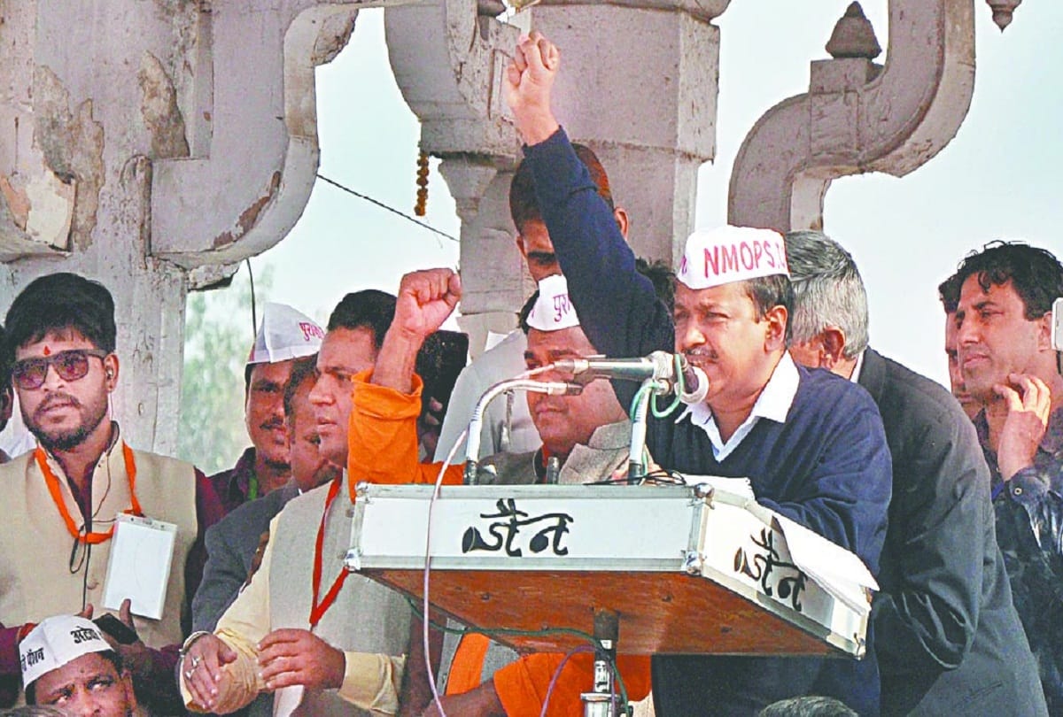 arvind kejriwal says bjp dont want to development of raw colonies in delhi