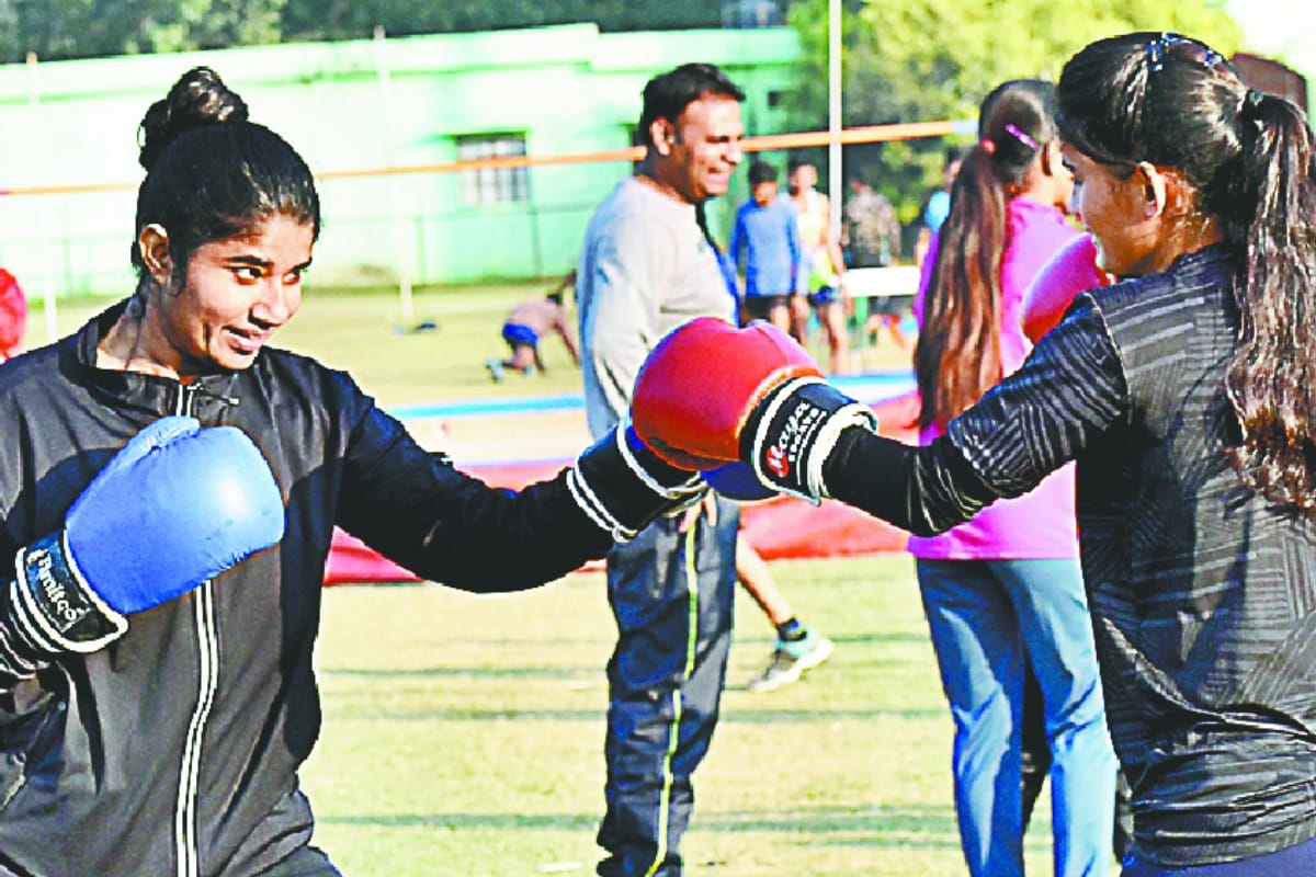 eleven day boxing camp starts at Kailash Prakash Stadium meerut
