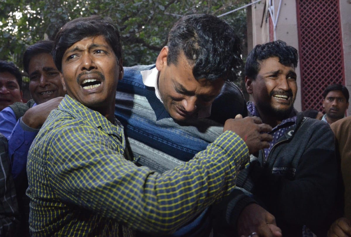 Boy killed and girl injured after an auto rickshaw hit van in north Delhi