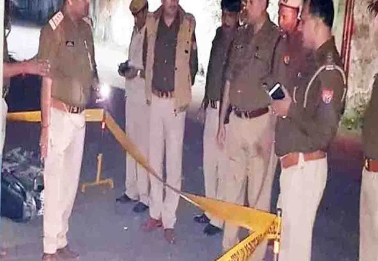 Half Encounter By Police in kanpur