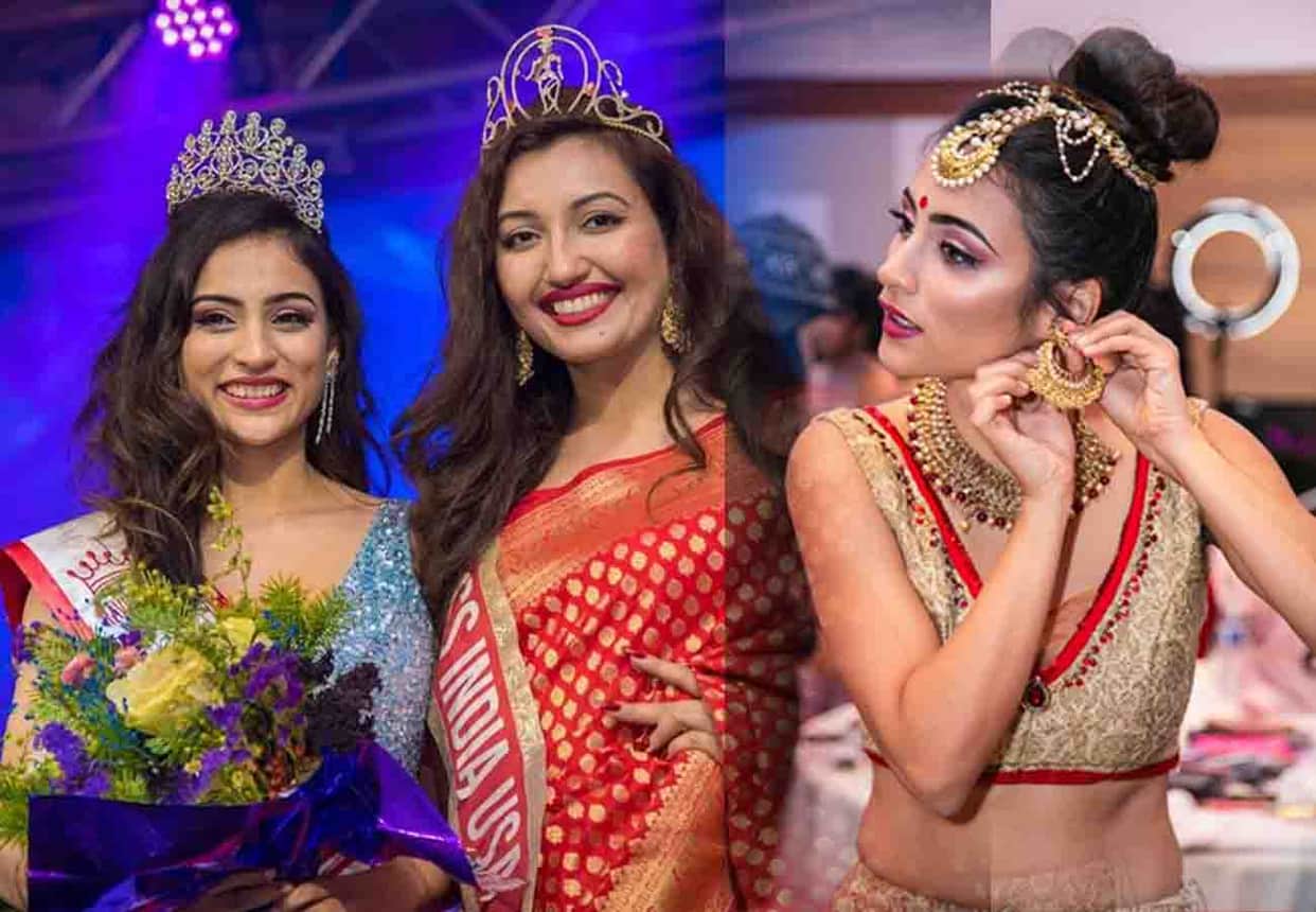 Milanpreet kaur beauty touches abroad Miss India Washington, D.C. USA 2018