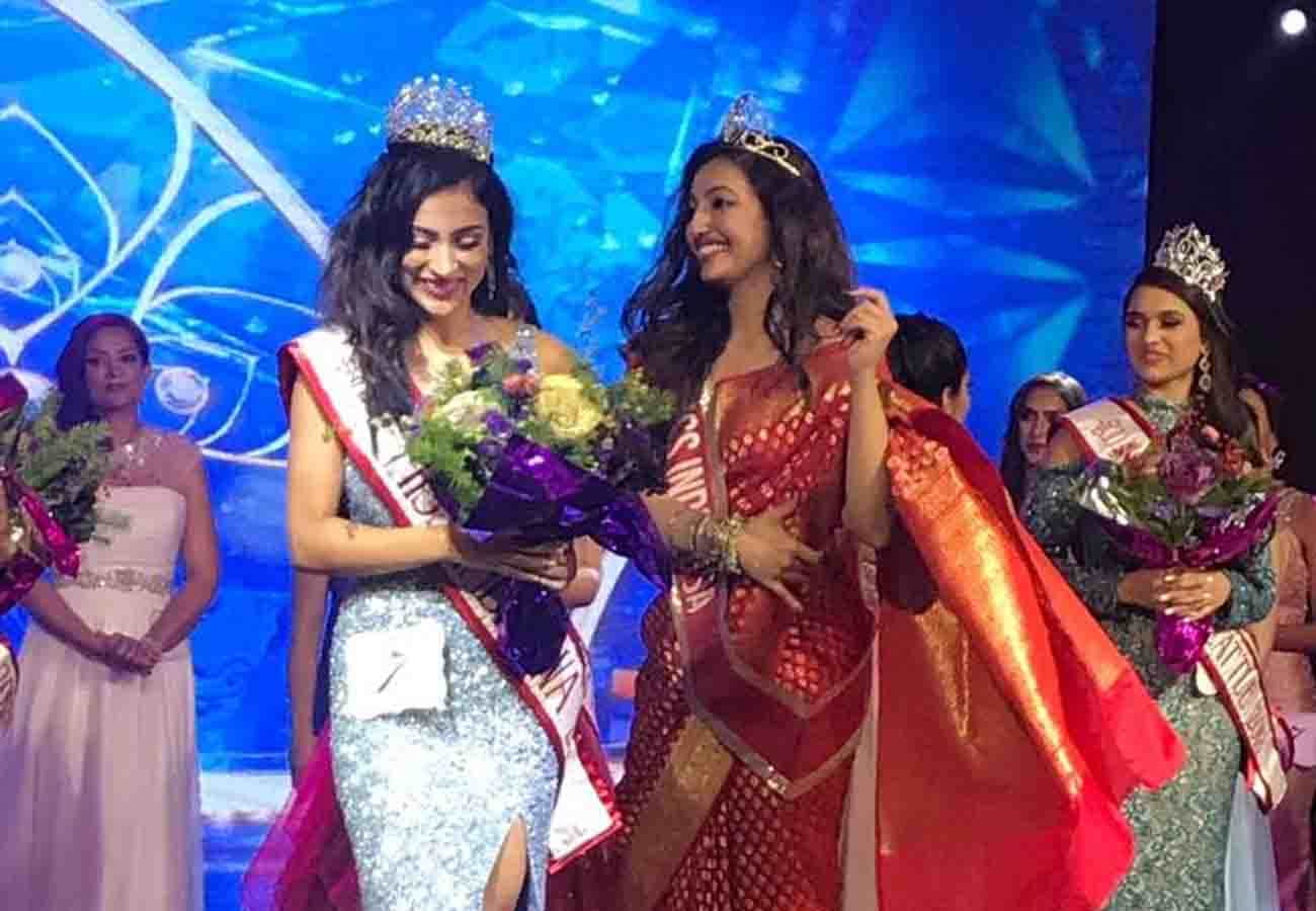 Milanpreet kaur beauty touches abroad Miss India Washington, D.C. USA 2018