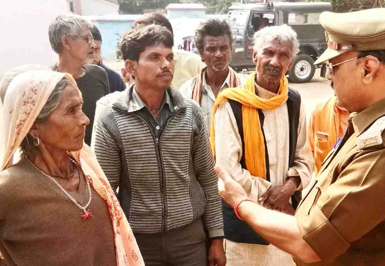 painful death of old man in hameerpur