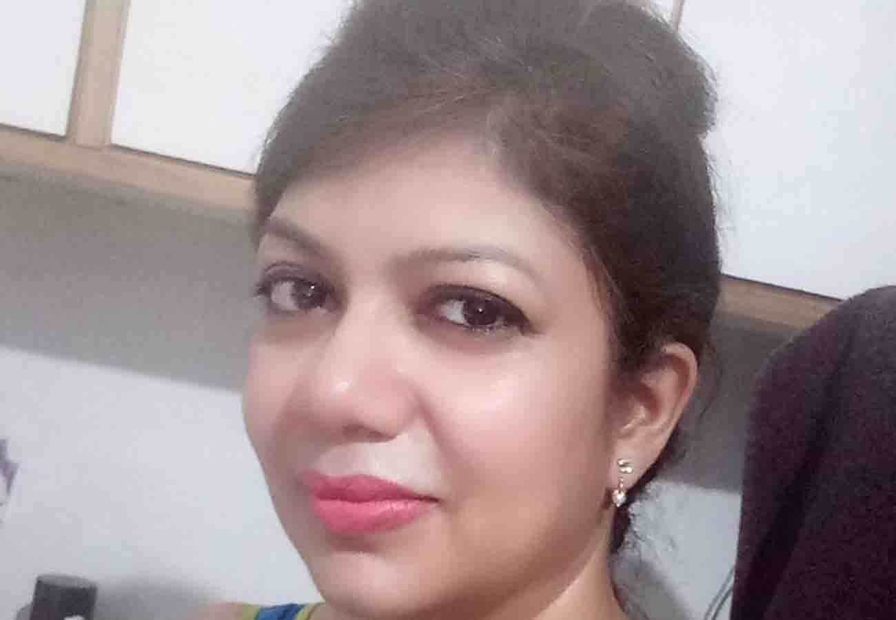 Dr Sukeshani of Farrukhabad in the semi finale of Mrs India World Beauty Contest