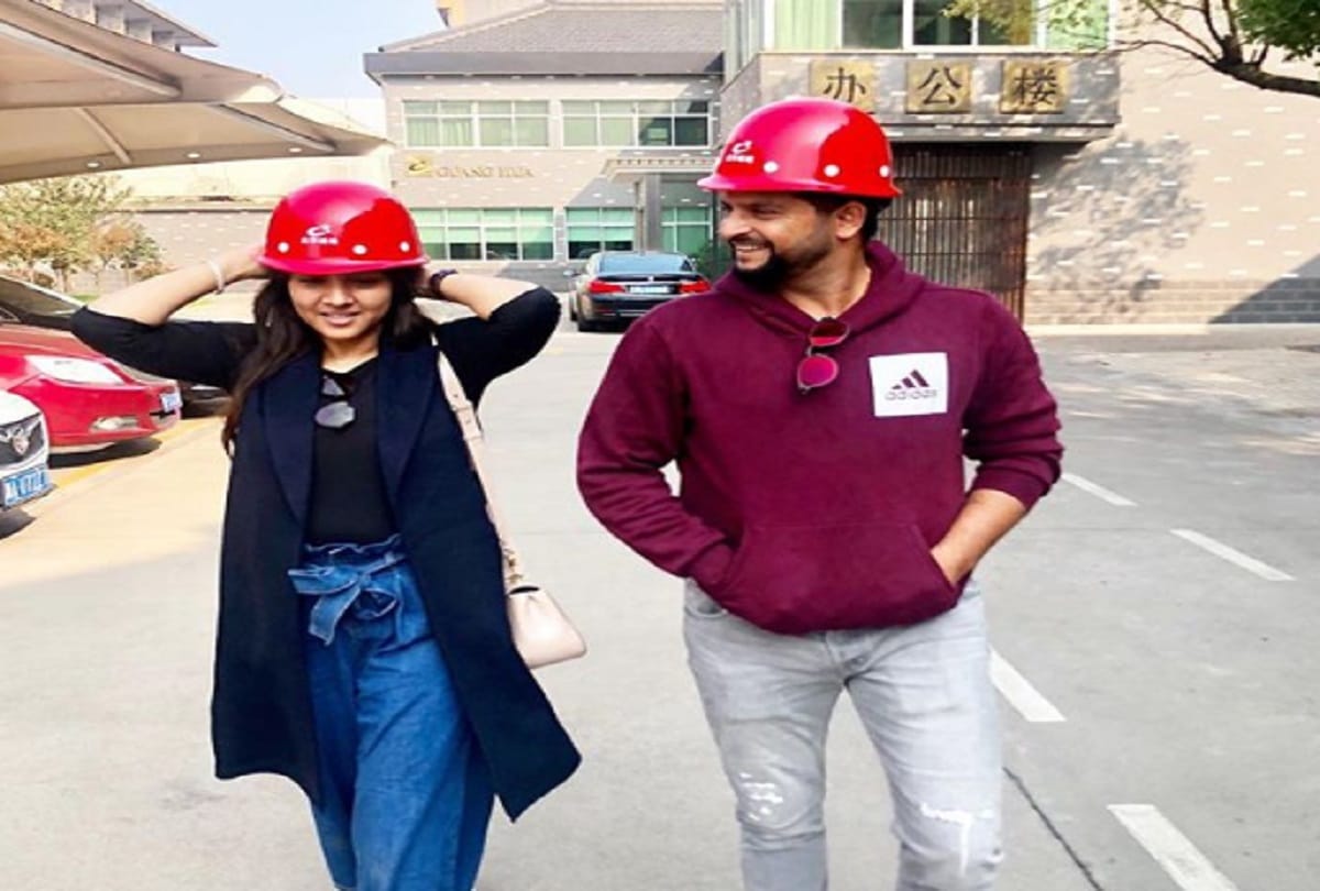 Meerut, cricketer Suresh Raina and Priyanka Chaudhary's love story and wife left job in Netherlands