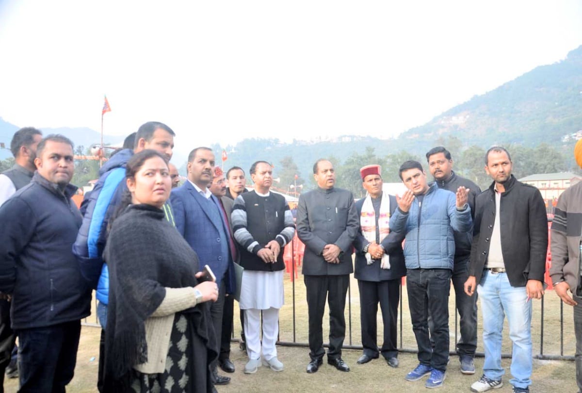 bjp first panna pramukh sammelan in mandi himachal today