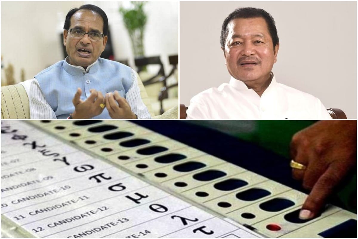 voting for madhya pradesh and mizoram assembly elections 2018