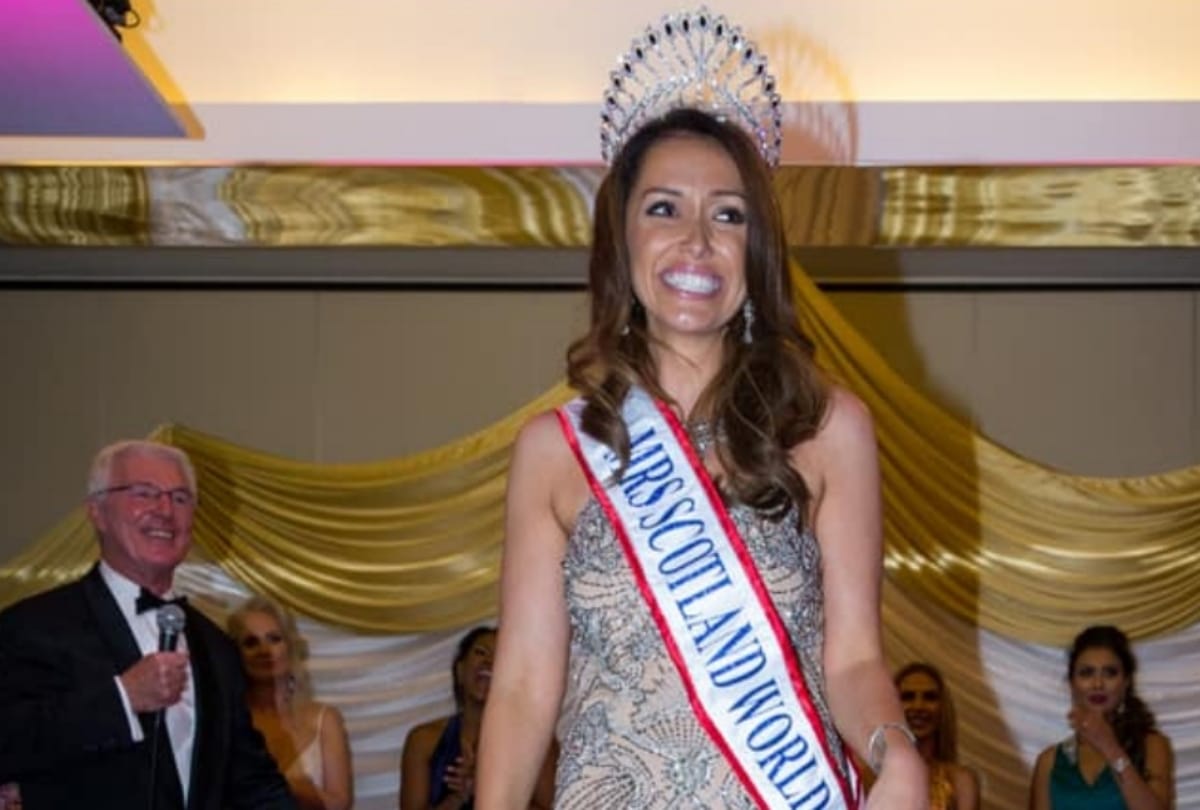 Mrs Scottish beauty queen loses her crown after tip off about her topless modelling work