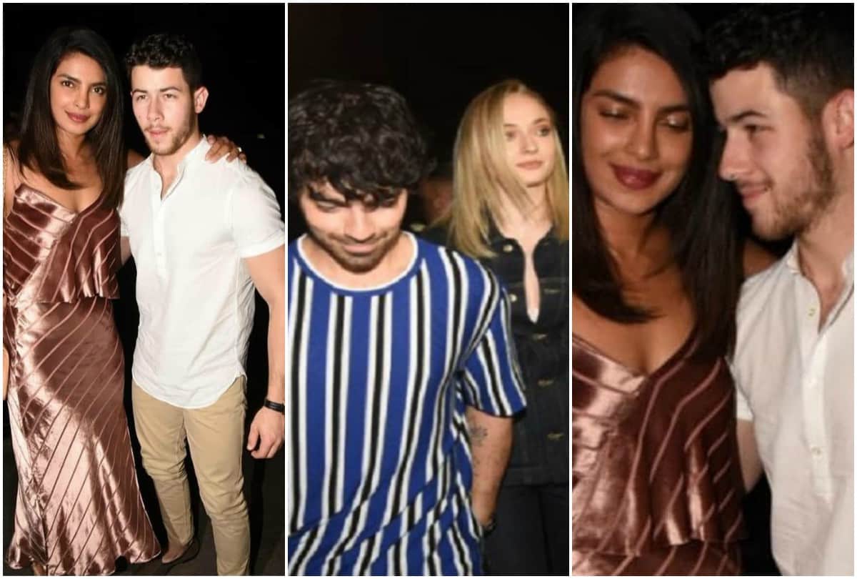 Priyanka Chopra Nick Jonas spotted in Romantic dinner date with Joe Jonas and Sophie Turner