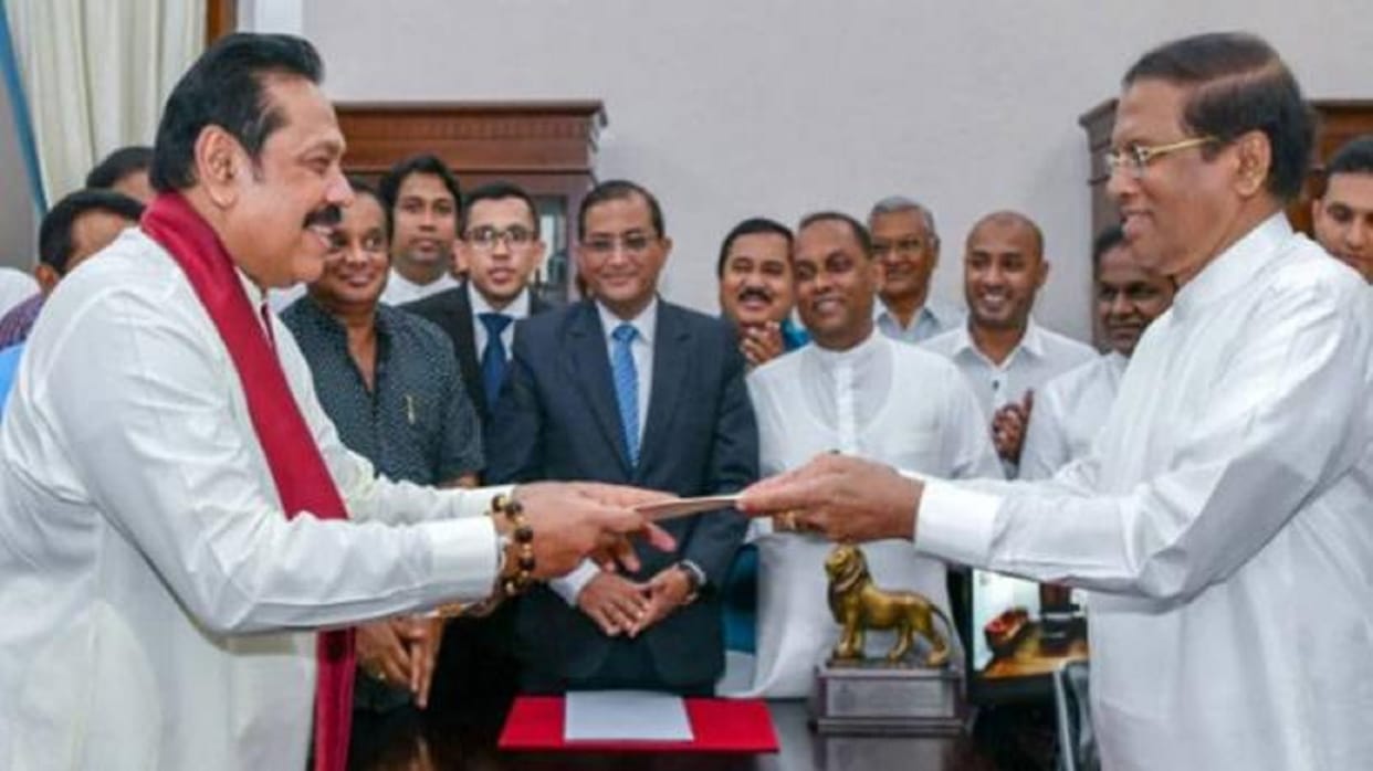 Sri Lankan MPs said media should stop by telling Rajpakshas government a legitimate government
