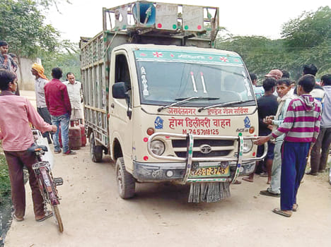 The child died due to the loader getting hit