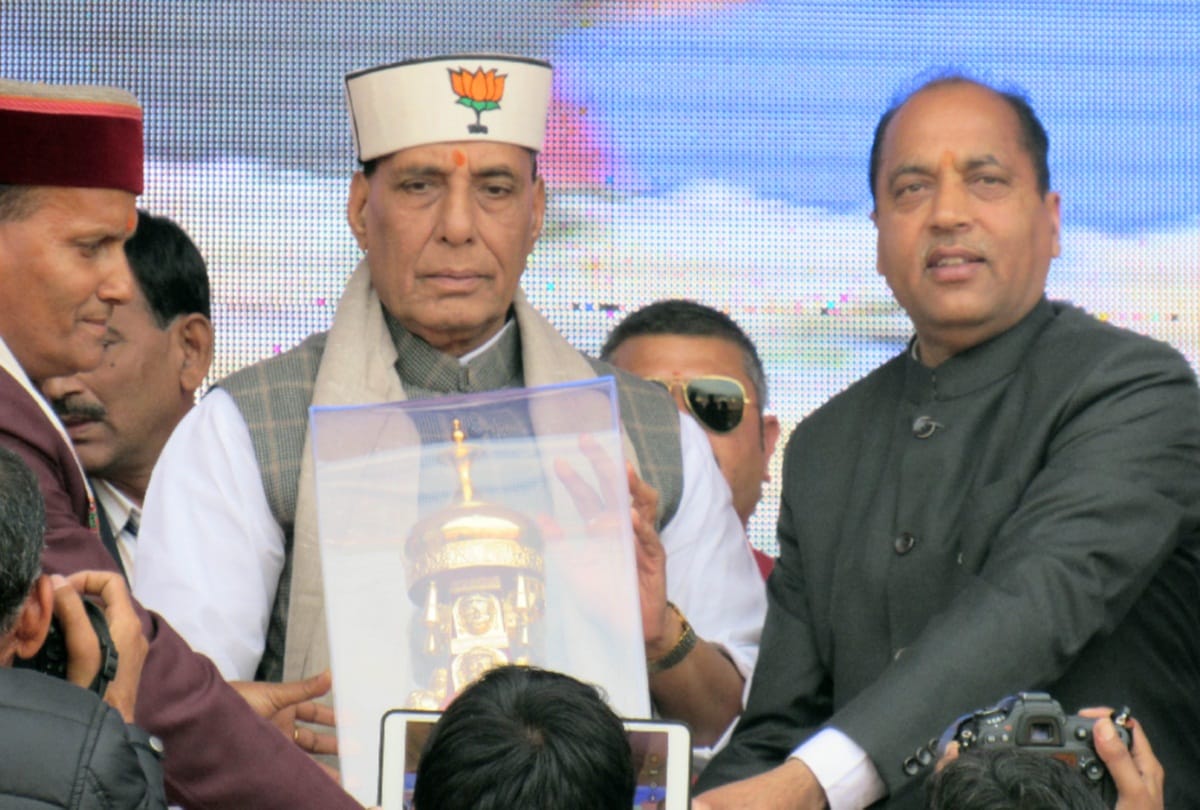 cm jairam thakur statement at mandi himachal