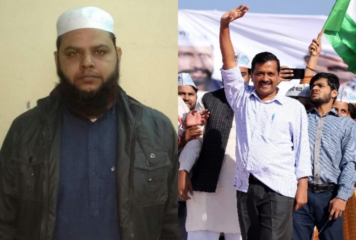 who is cleric imran arrested from cm kejriwal janta darbar and story behind bullet in his pocket