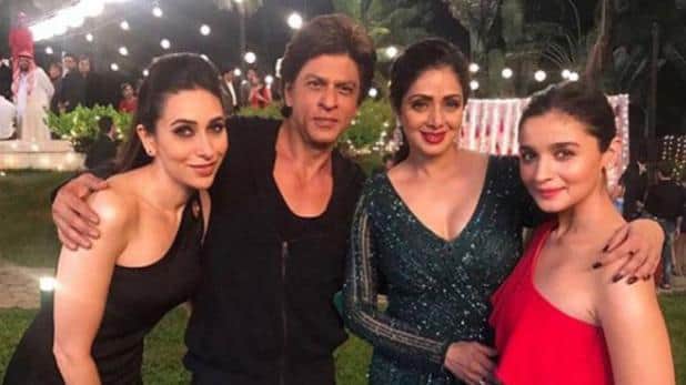 Sridevi's song with Shah Rukh Khan from Zero to be kept as a surprise package for the fans
