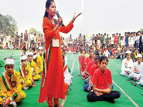 Banda and Chitrakoot Chaya in races and kabaddi