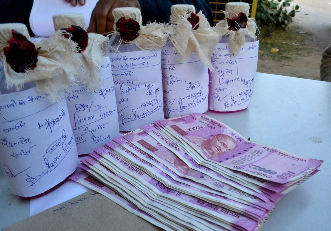 Minority welfare department clerk arrested for taking bribe in varanasi