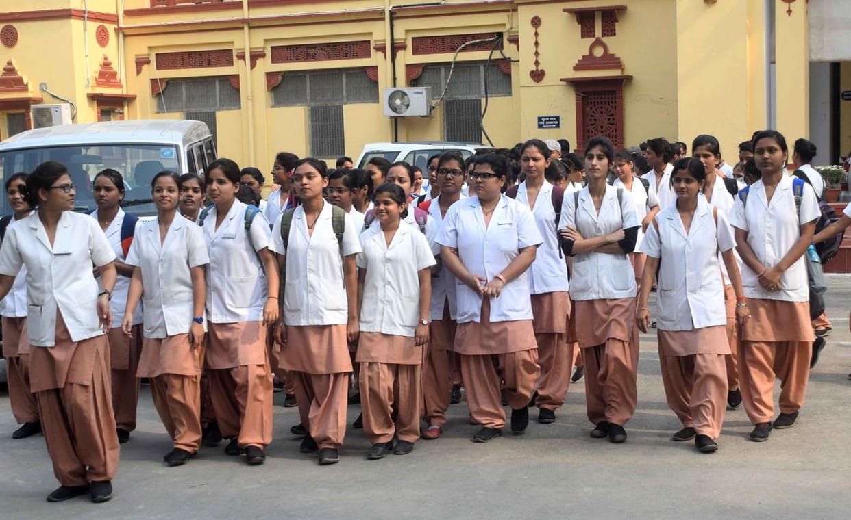 BHU nursing student future is in danger