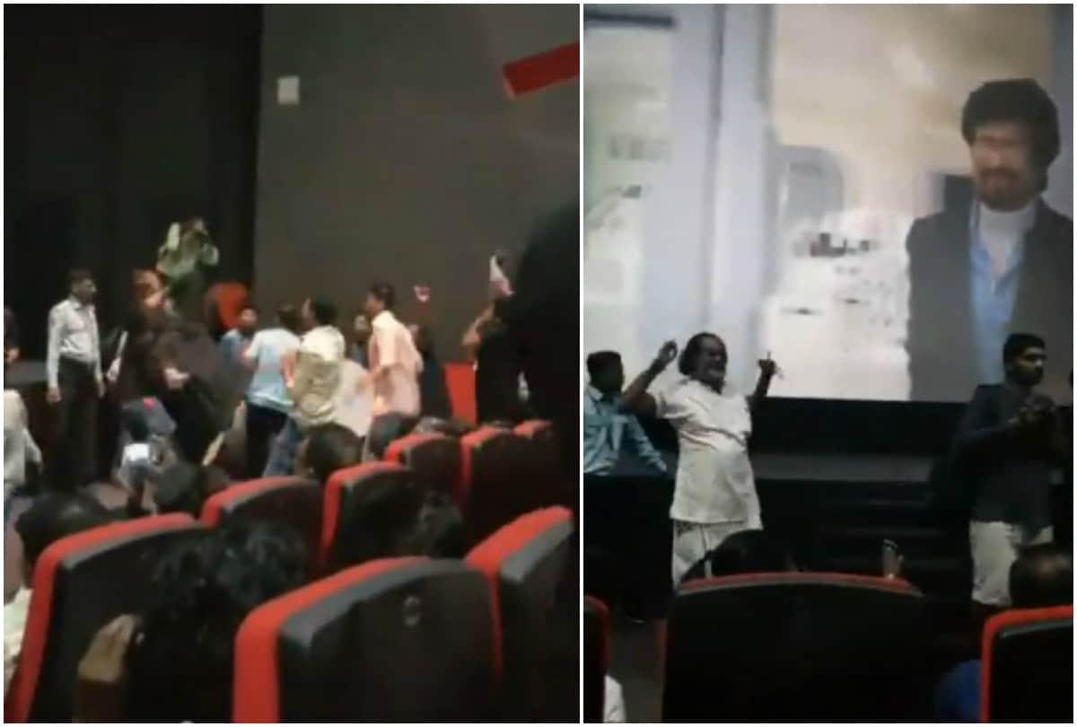 Rajinikanth fans celebrated 2.0 film release as a special day pause the film only for grand entry